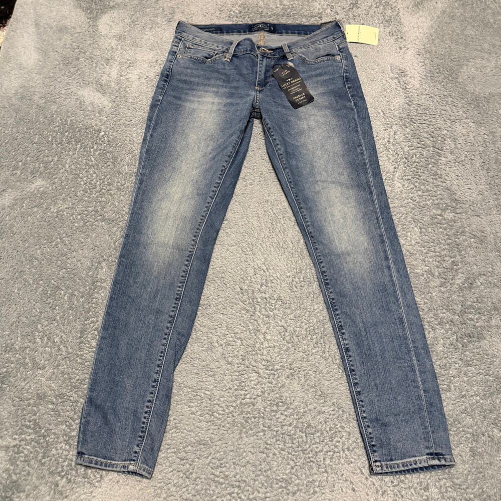 Lucky Brand Jeans Womens 27 (31x28) Charlie Skinny Stretch Denim